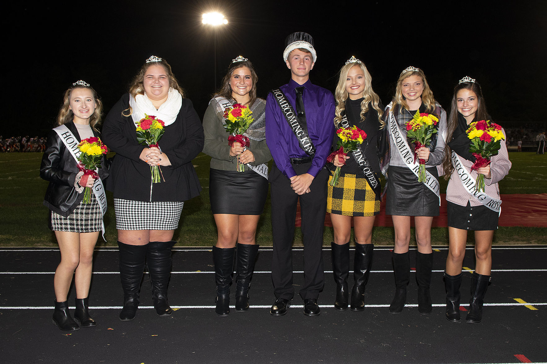 Tigers crown homecoming royalty